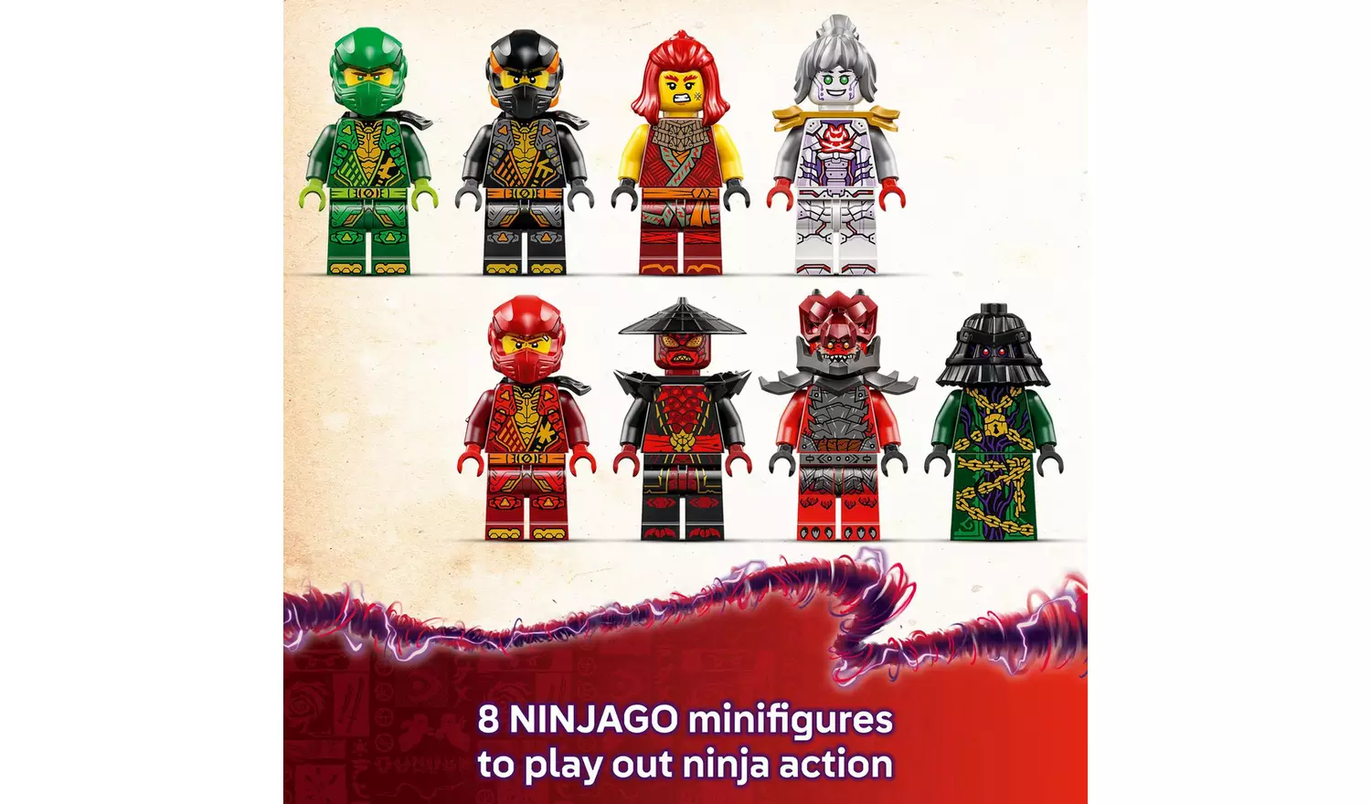 LEGO NINJAGO Arc Dragon of Focus Ninja Building Toy 71836