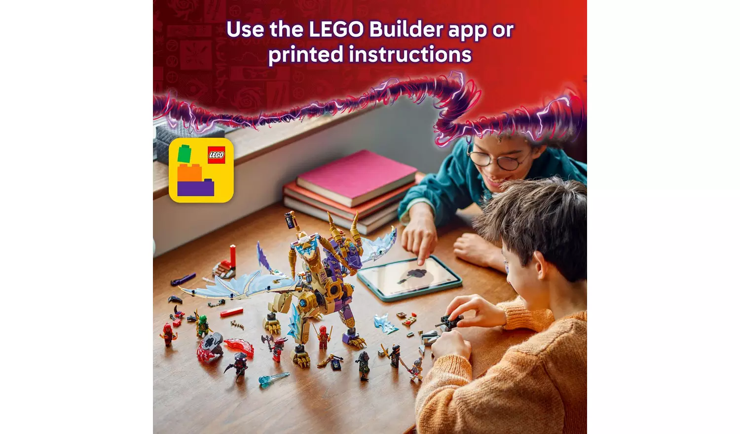 LEGO NINJAGO Arc Dragon of Focus Ninja Building Toy 71836