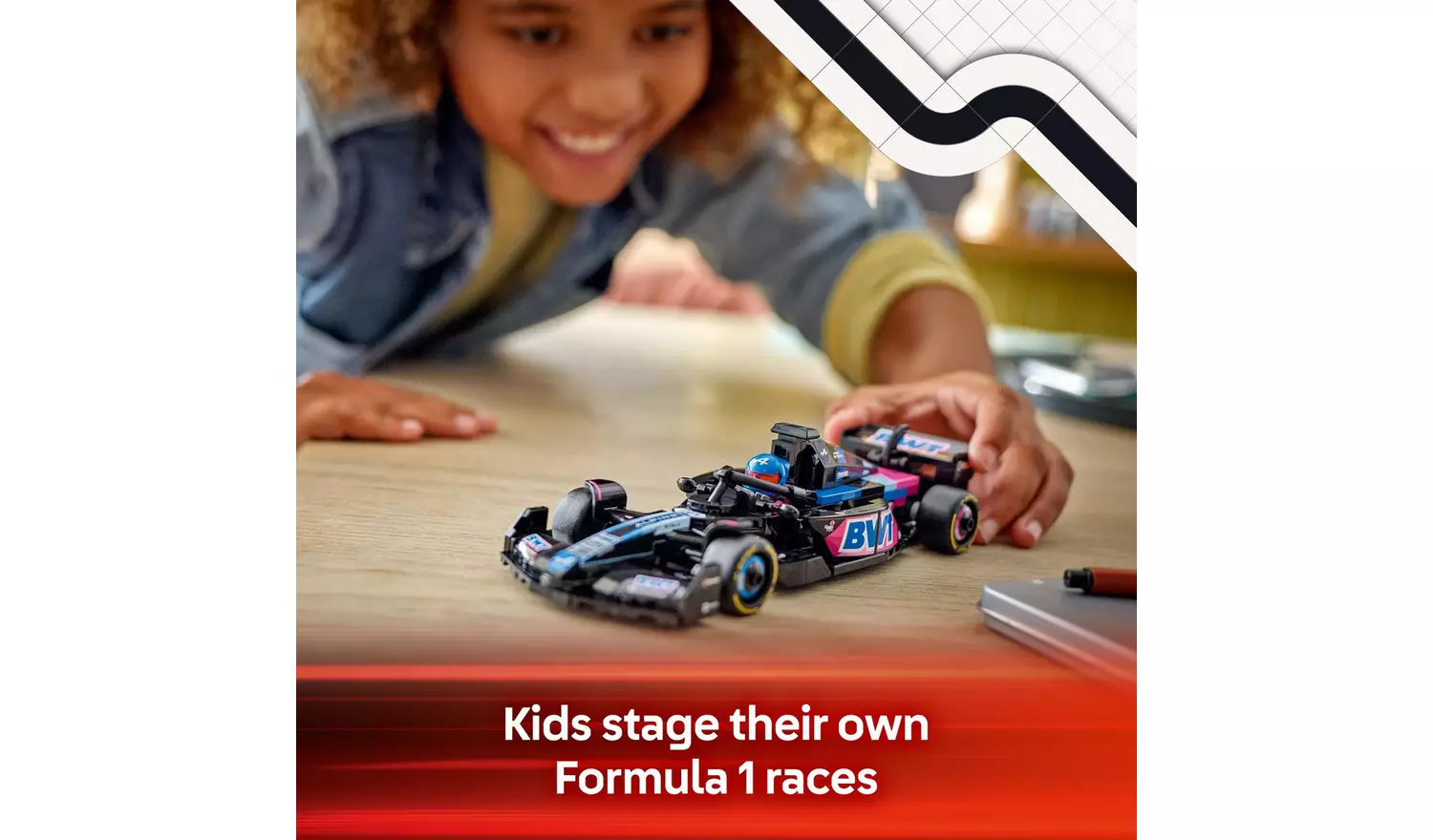 LEGO Speed Champions BWT Alpine F1 Team A524 Race Car 77248