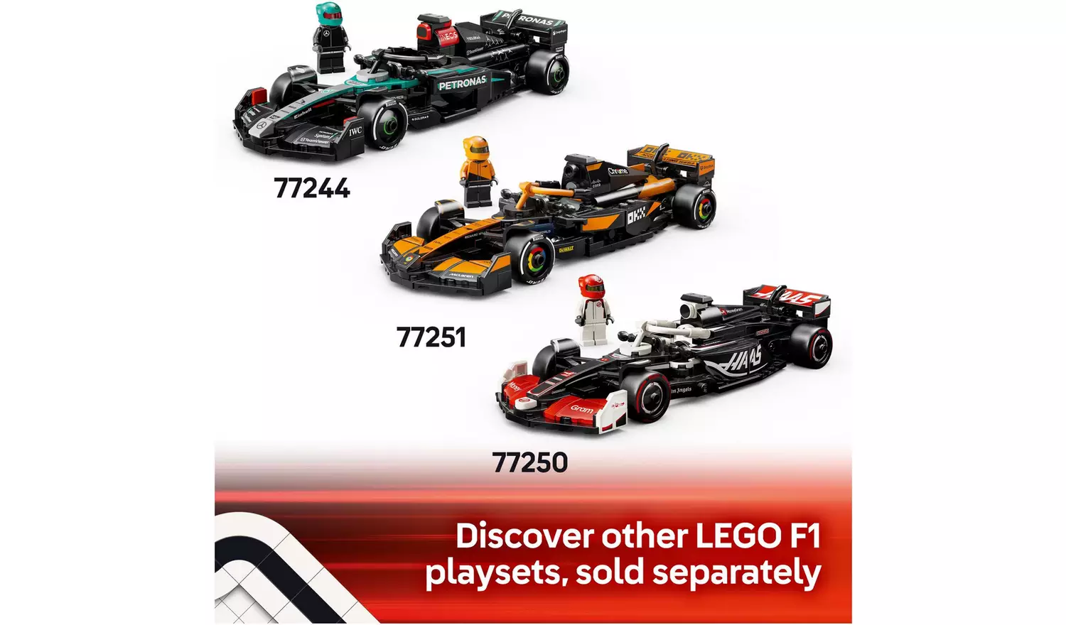LEGO Speed Champions BWT Alpine F1 Team A524 Race Car 77248