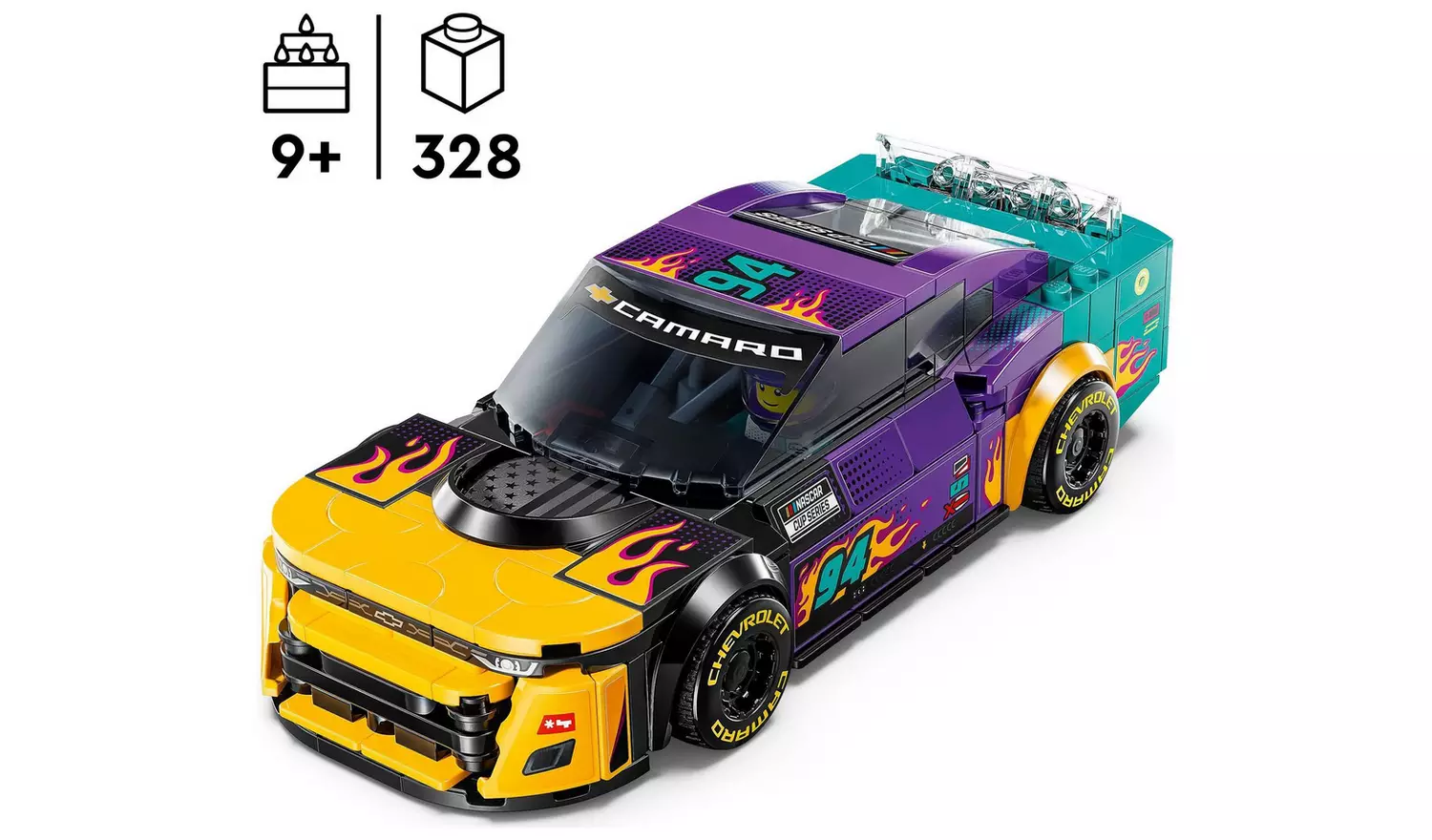 LEGO Speed Champions NASCAR Chevrolet Camaro ZL1 76935