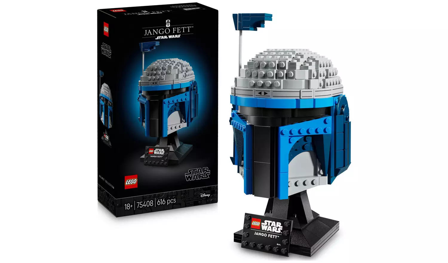 LEGO Star Wars Jango Fett Helmet Set for Adults 75408