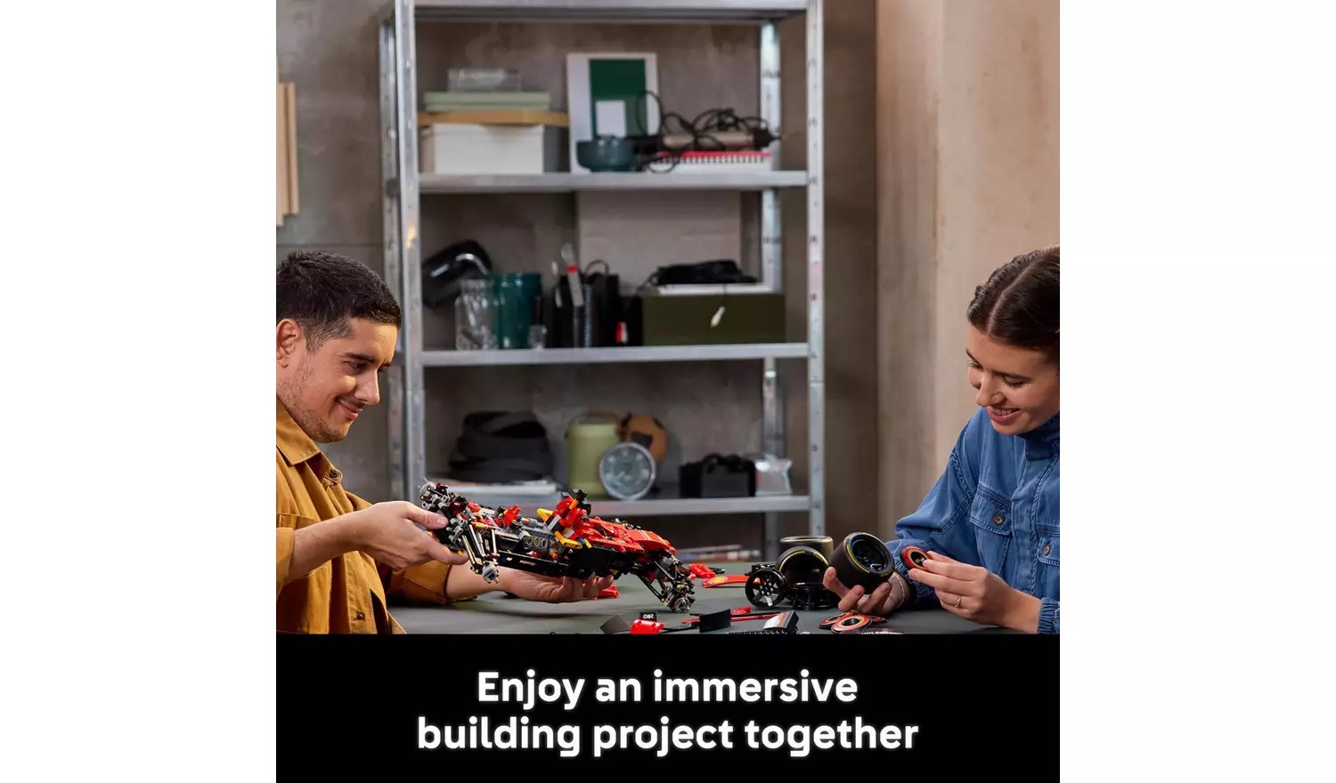 LEGO Technic Ferrari SF-24 F1 Car Model Kit for Adults 42207