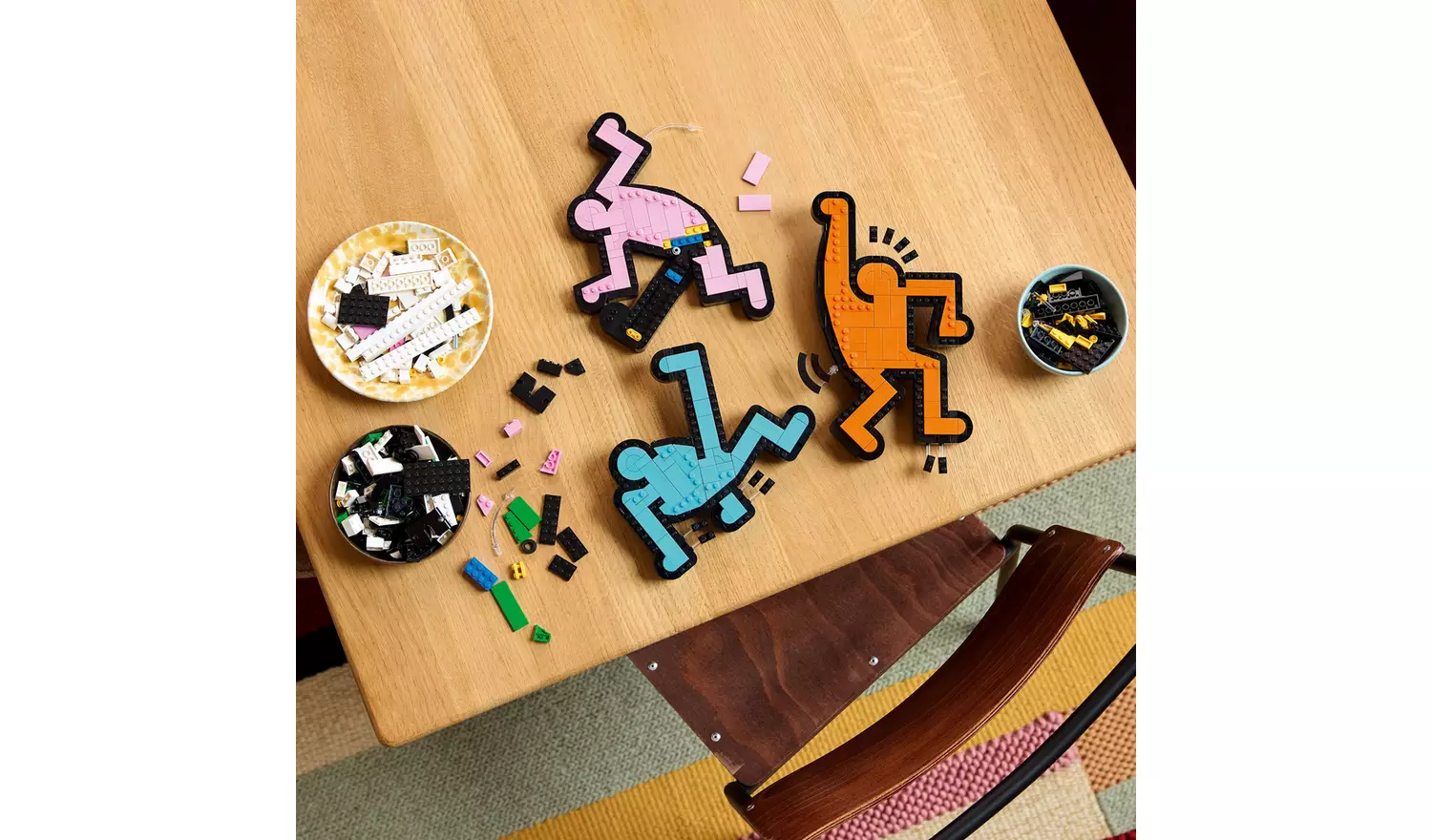LEGO ART Keith Haring – Dancing Figures Room Decor 31216