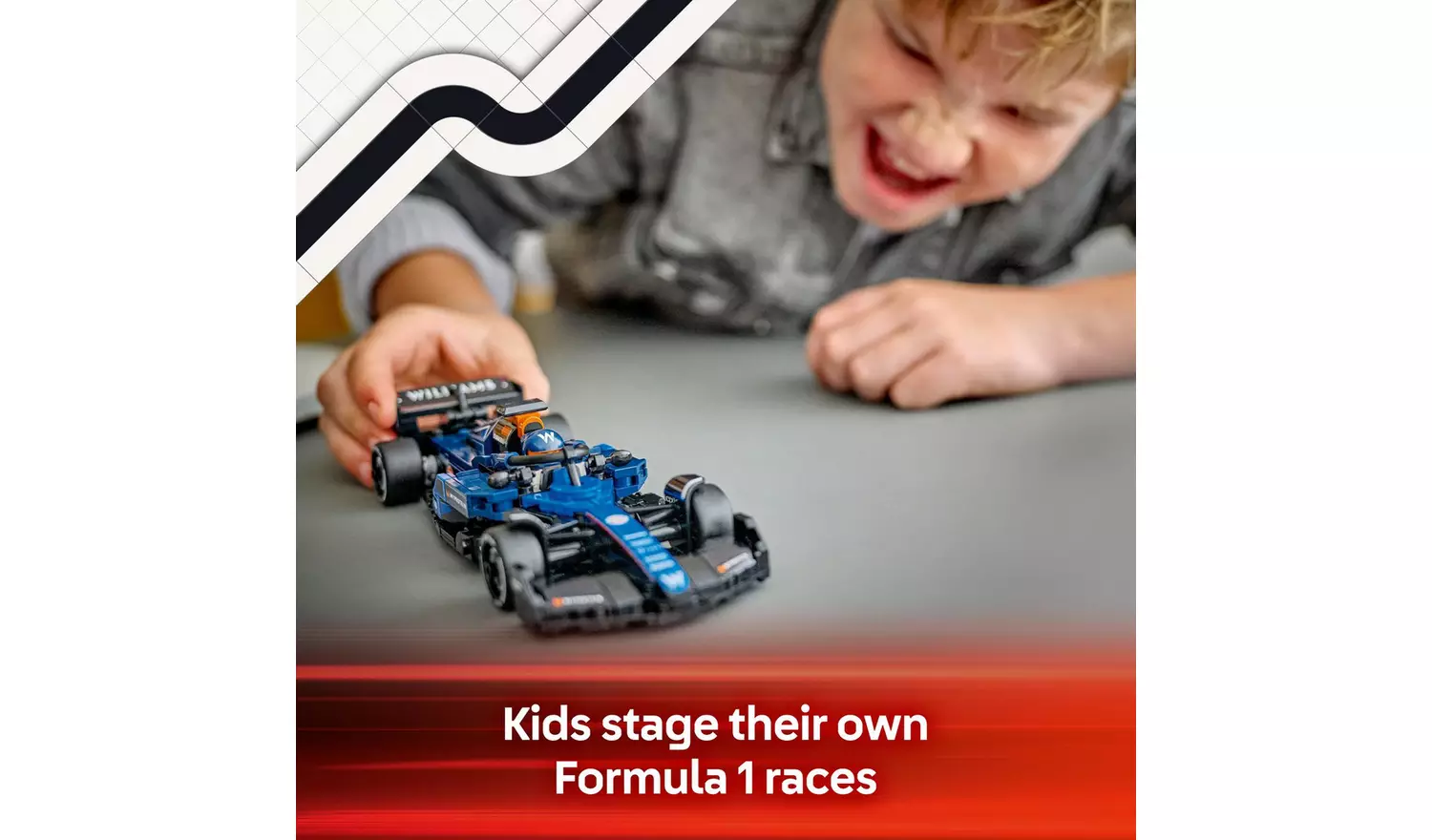 LEGO Speed Champions Williams Racing FW46 F1 Race Car 77249