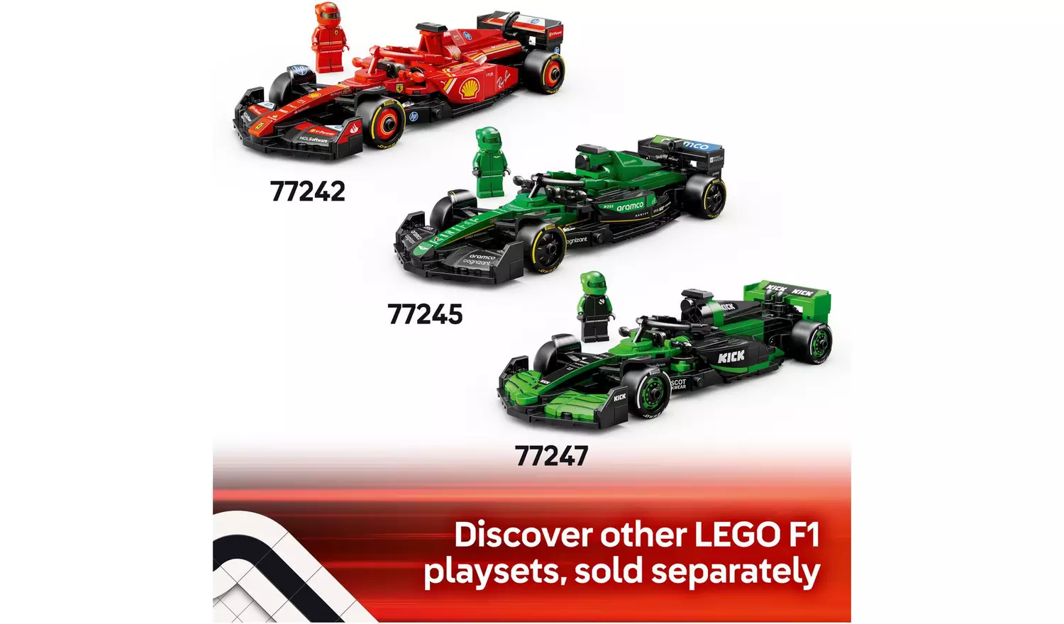 LEGO Speed Champions Williams Racing FW46 F1 Race Car 77249