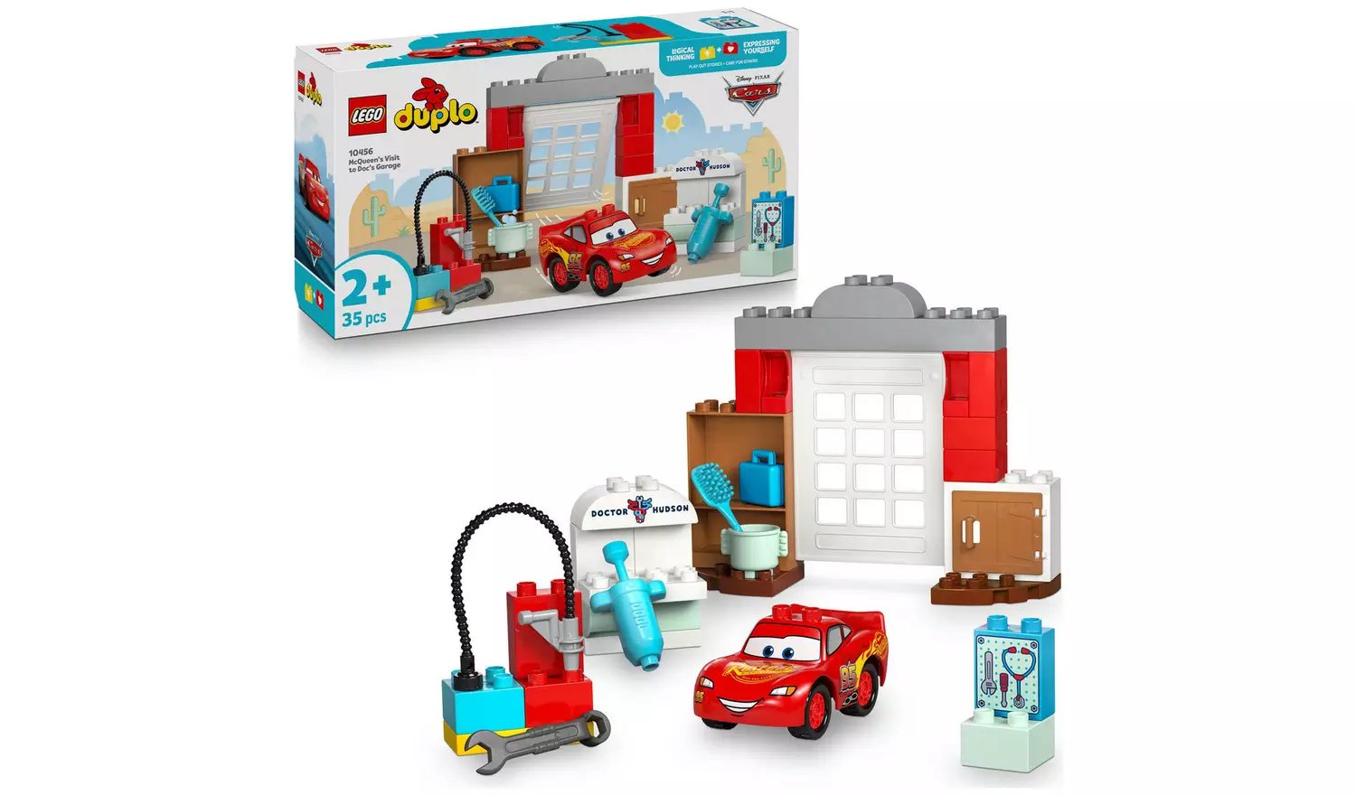 LEGO DUPLO Disney Cars McQueen's Visit to Doc's Garage 10456