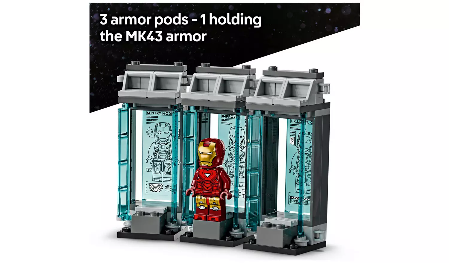 LEGO Marvel Iron Man's Laboratory: Hall of Armour Set 76315