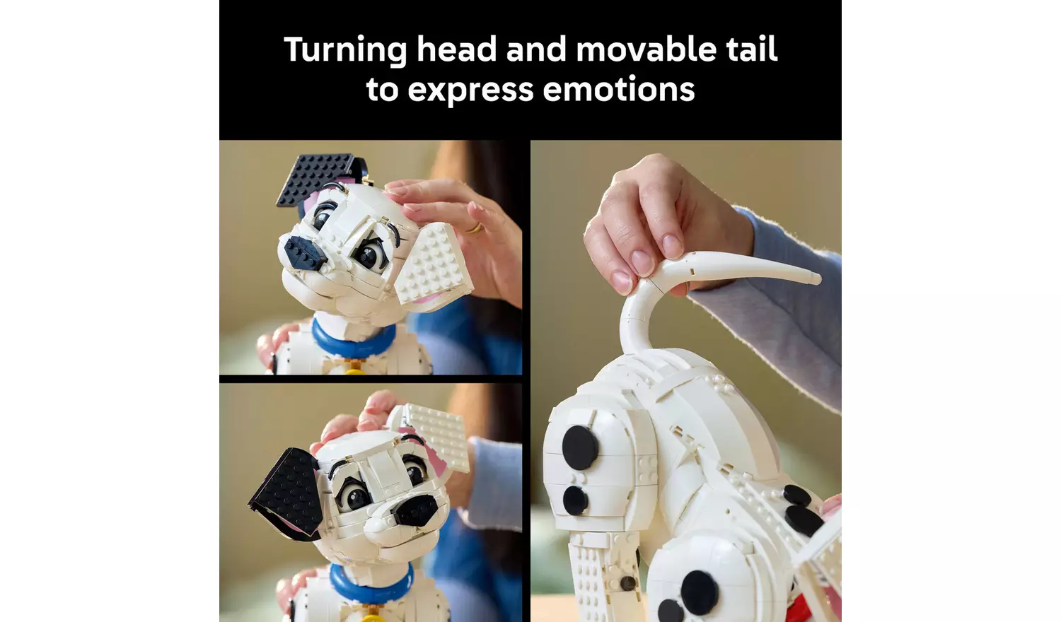 LEGO Disney 101 Dalmatians Puppy Set for Adults 43269