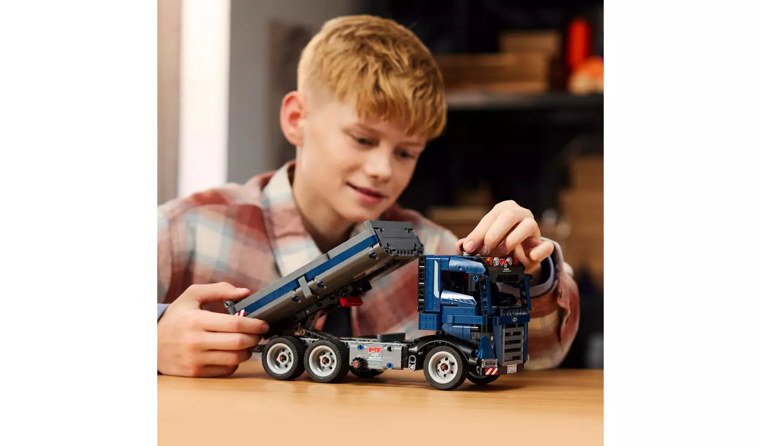 LEGO Technic Tipping Dump Truck Construction Toy Set 42203