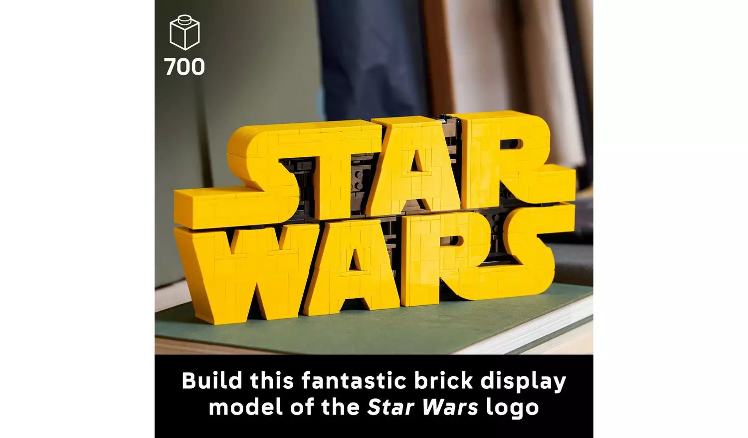 LEGO Star Wars Brick-Built Star Wars Logo Sign Set 75407