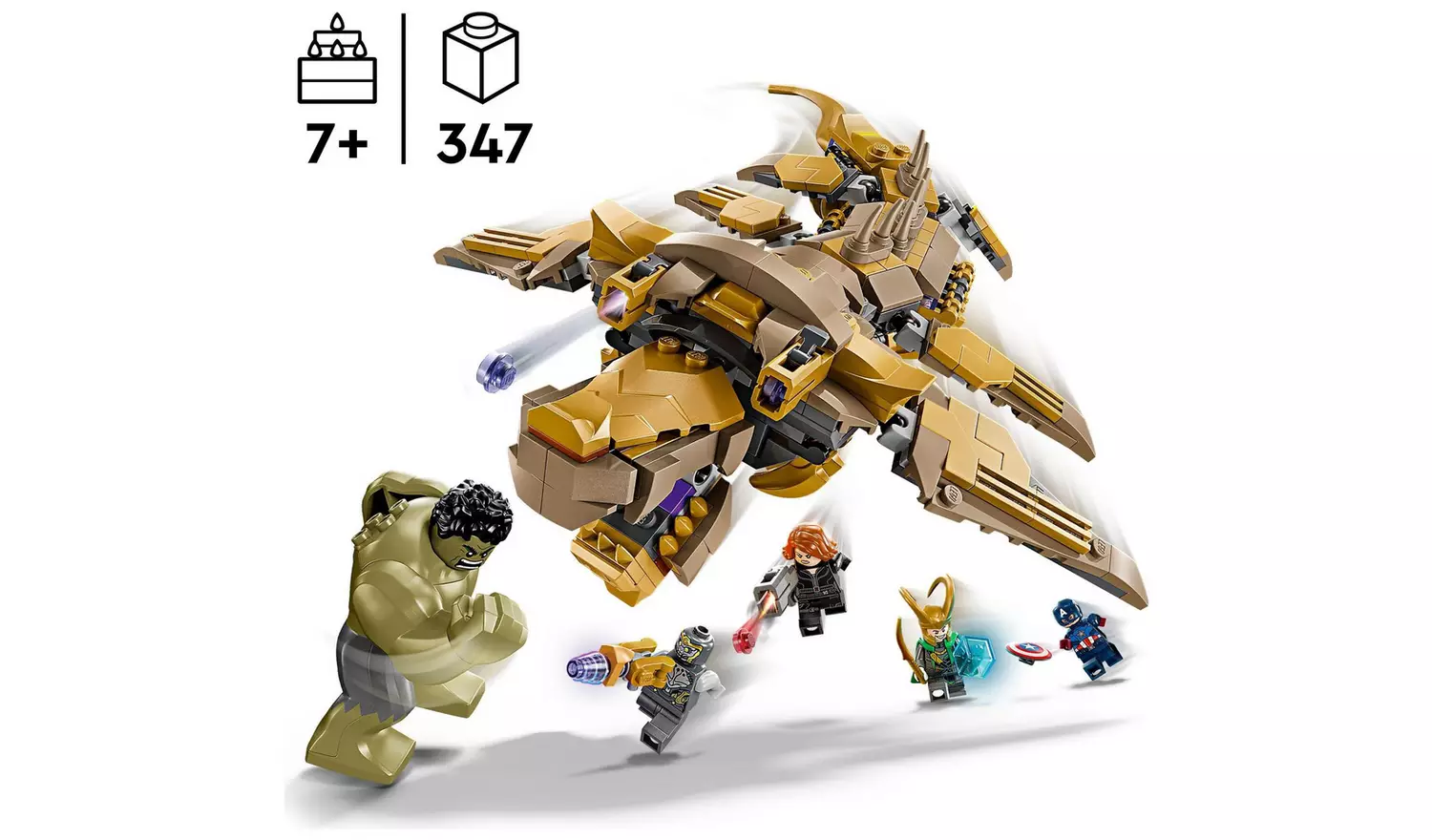 LEGO Marvel The Avengers vs. The Leviathan Playset 76290