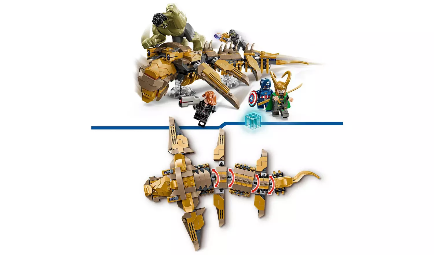 LEGO Marvel The Avengers vs. The Leviathan Playset 76290