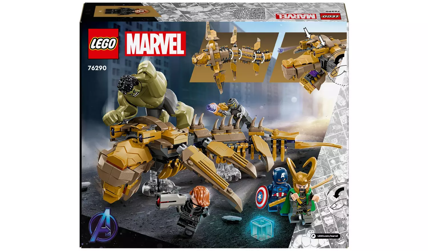 LEGO Marvel The Avengers vs. The Leviathan Playset 76290