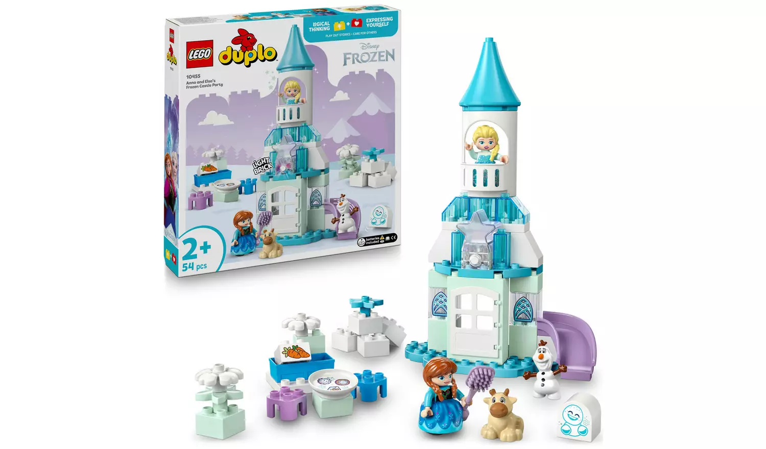 LEGO DUPLO Disney Anna and Elsa's Frozen Castle Set 10455