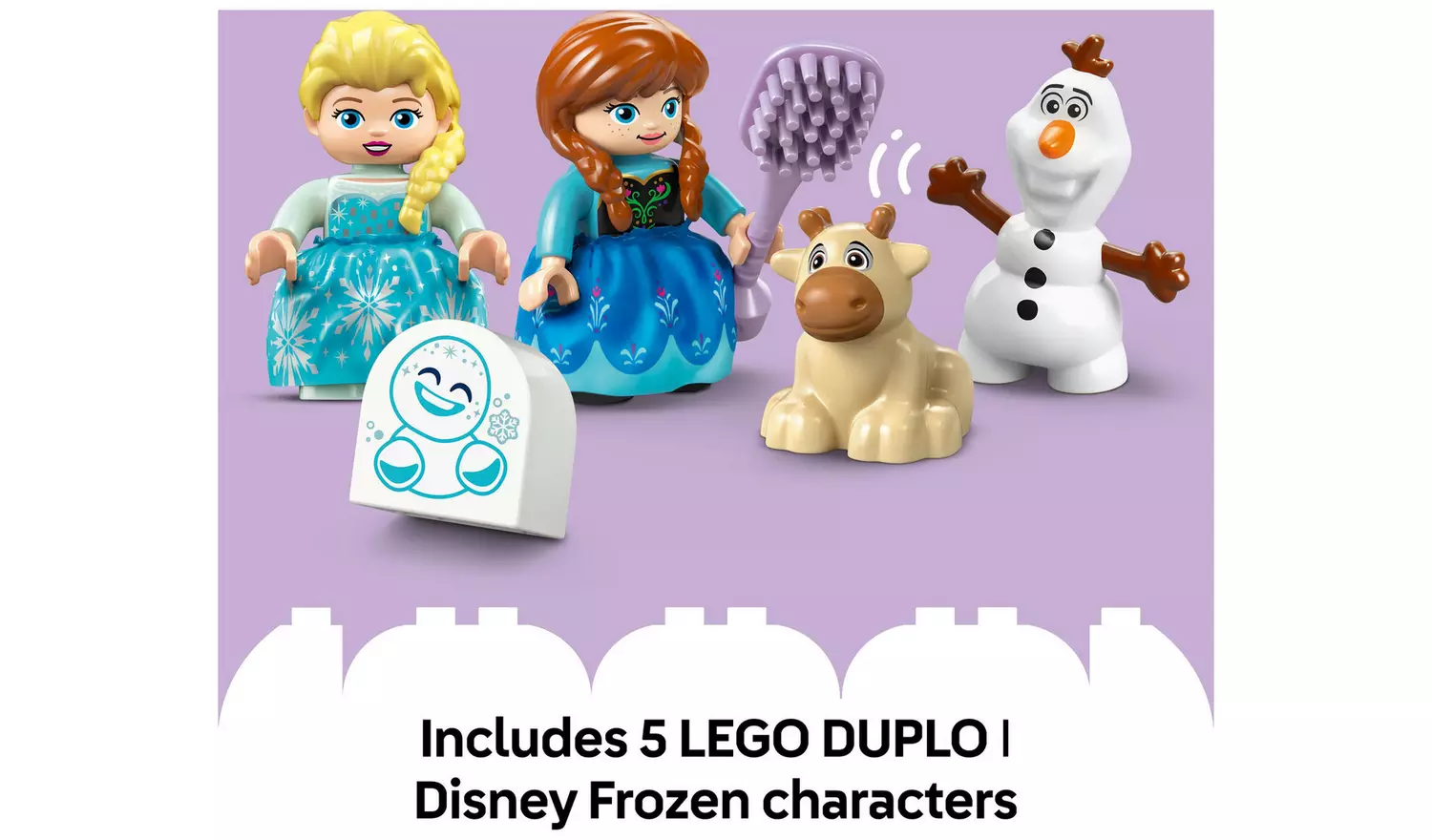 LEGO DUPLO Disney Anna and Elsa's Frozen Castle Set 10455