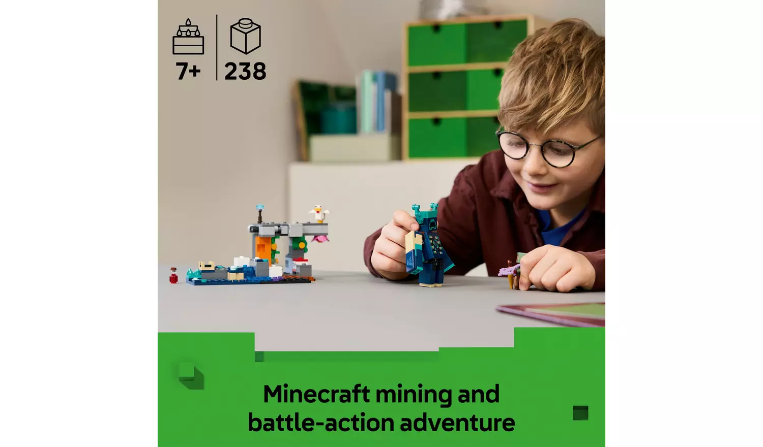 LEGO Minecraft The Warden Encounter Interactive Toy 21274