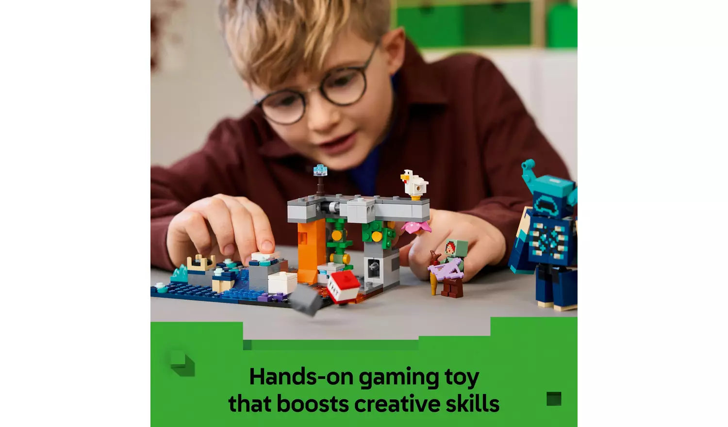 LEGO Minecraft The Warden Encounter Interactive Toy 21274