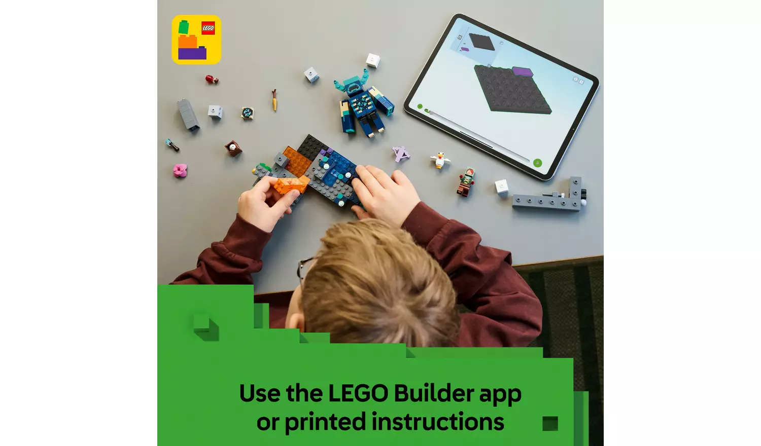 LEGO Minecraft The Warden Encounter Interactive Toy 21274