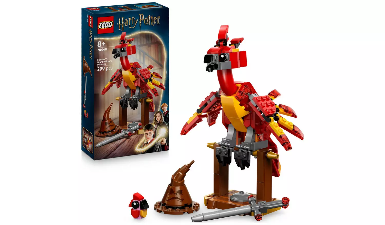 LEGO Harry Potter Fawkes: Dumbledore's Phoenix Toy Set 76448