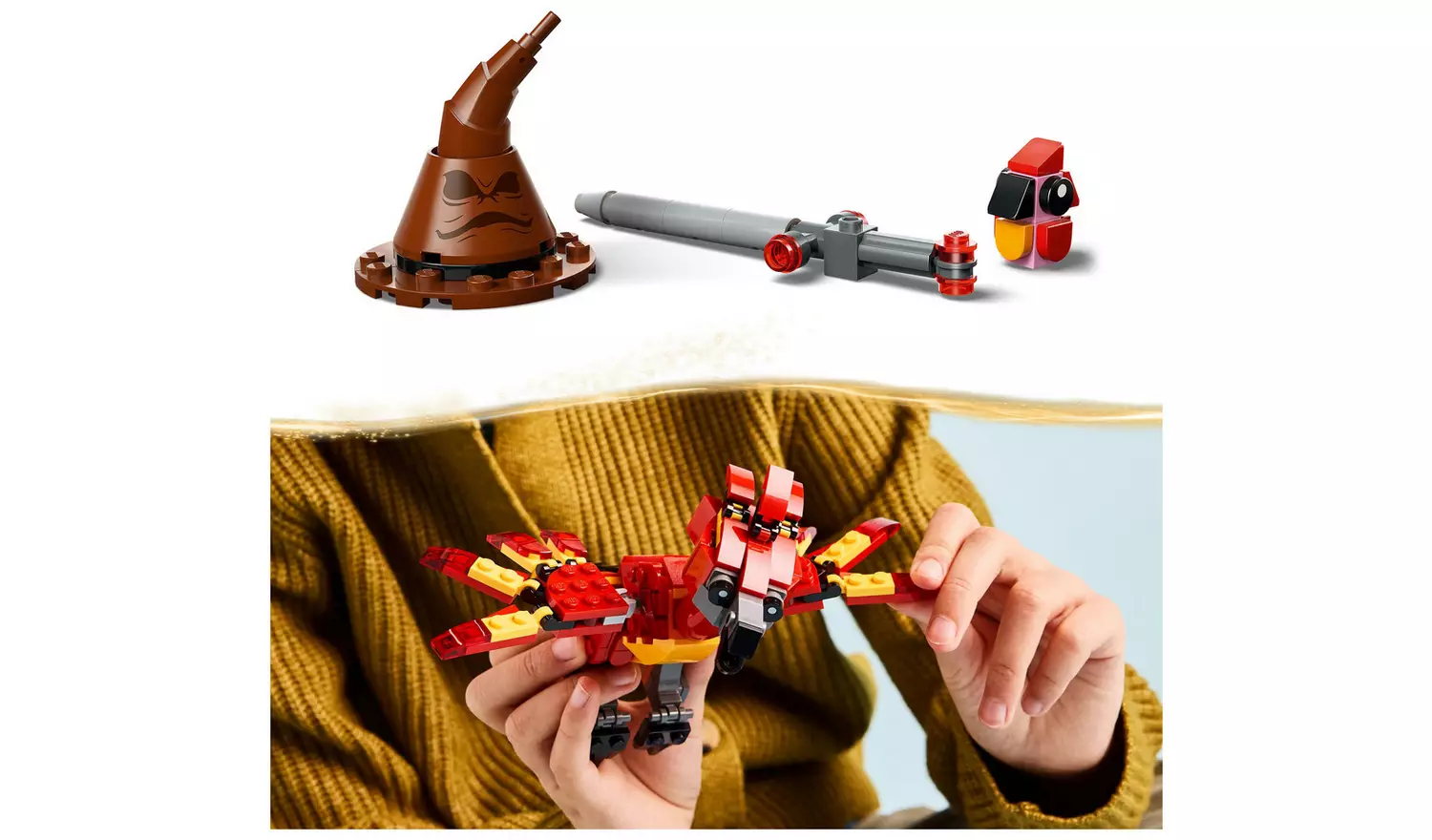 LEGO Harry Potter Fawkes: Dumbledore's Phoenix Toy Set 76448