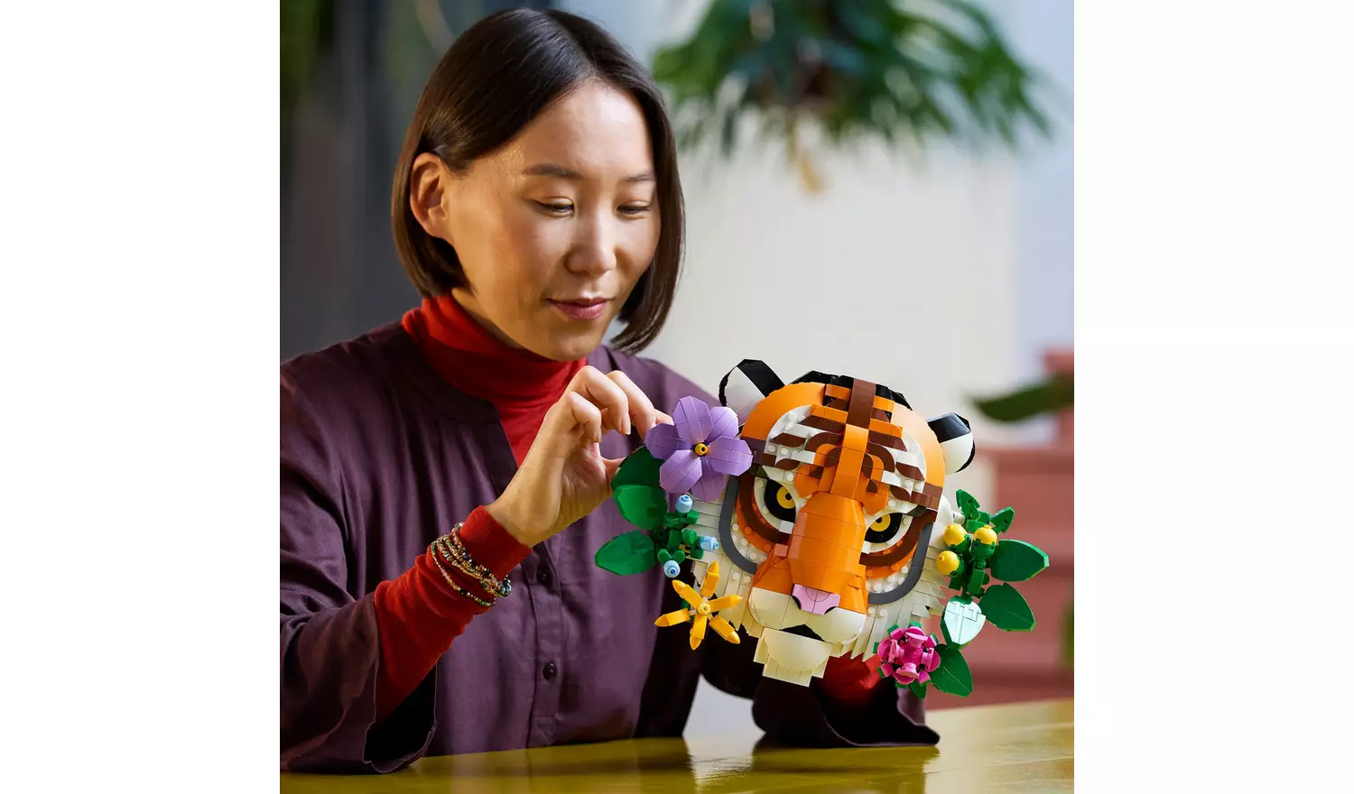 LEGO ART The Fauna Collection – Tiger, Set for Adults 31217