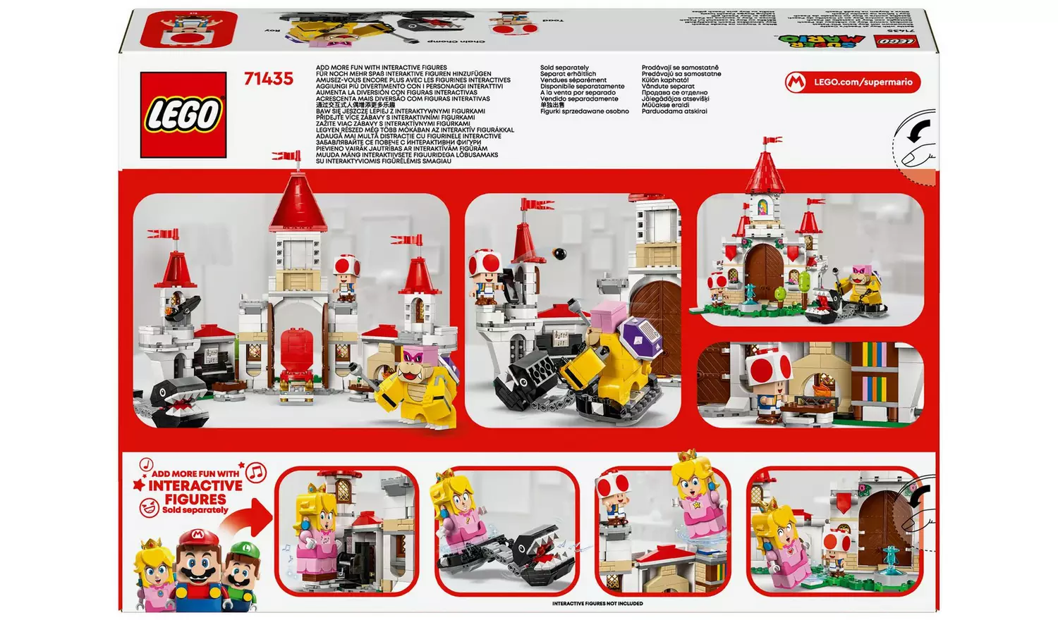 LEGO Super Mario Battle with Roy at Peach's Castle 71435