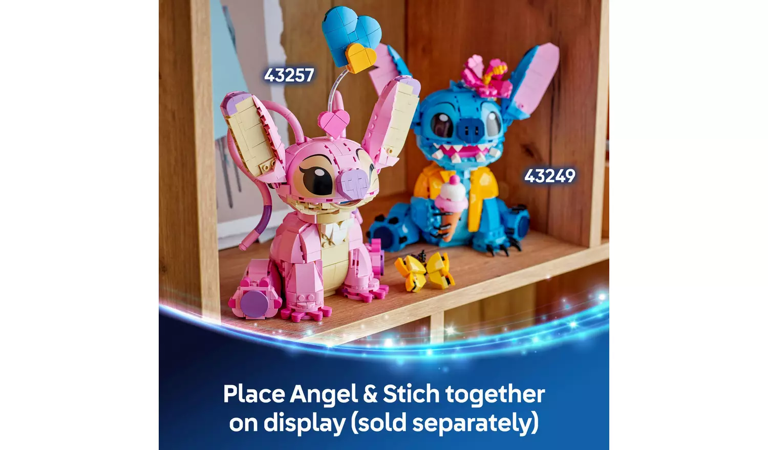 LEGO Disney Angel, Lilo & Stitch Building Toy Set 43257