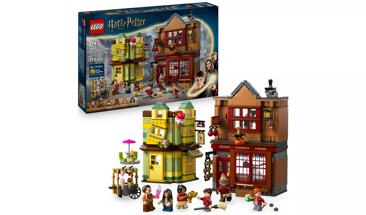 LEGO Harry Potter Quidditch Supplies & Ice Cream Shop 76452