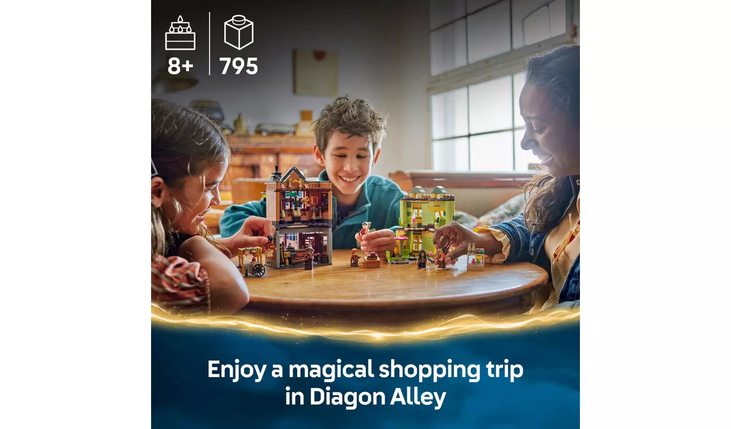 LEGO Harry Potter Quidditch Supplies & Ice Cream Shop 76452