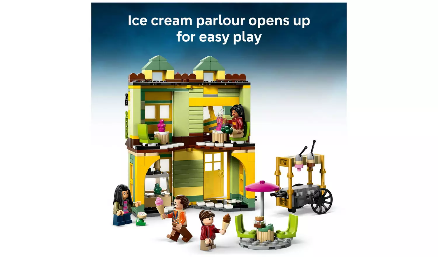 LEGO Harry Potter Quidditch Supplies & Ice Cream Shop 76452