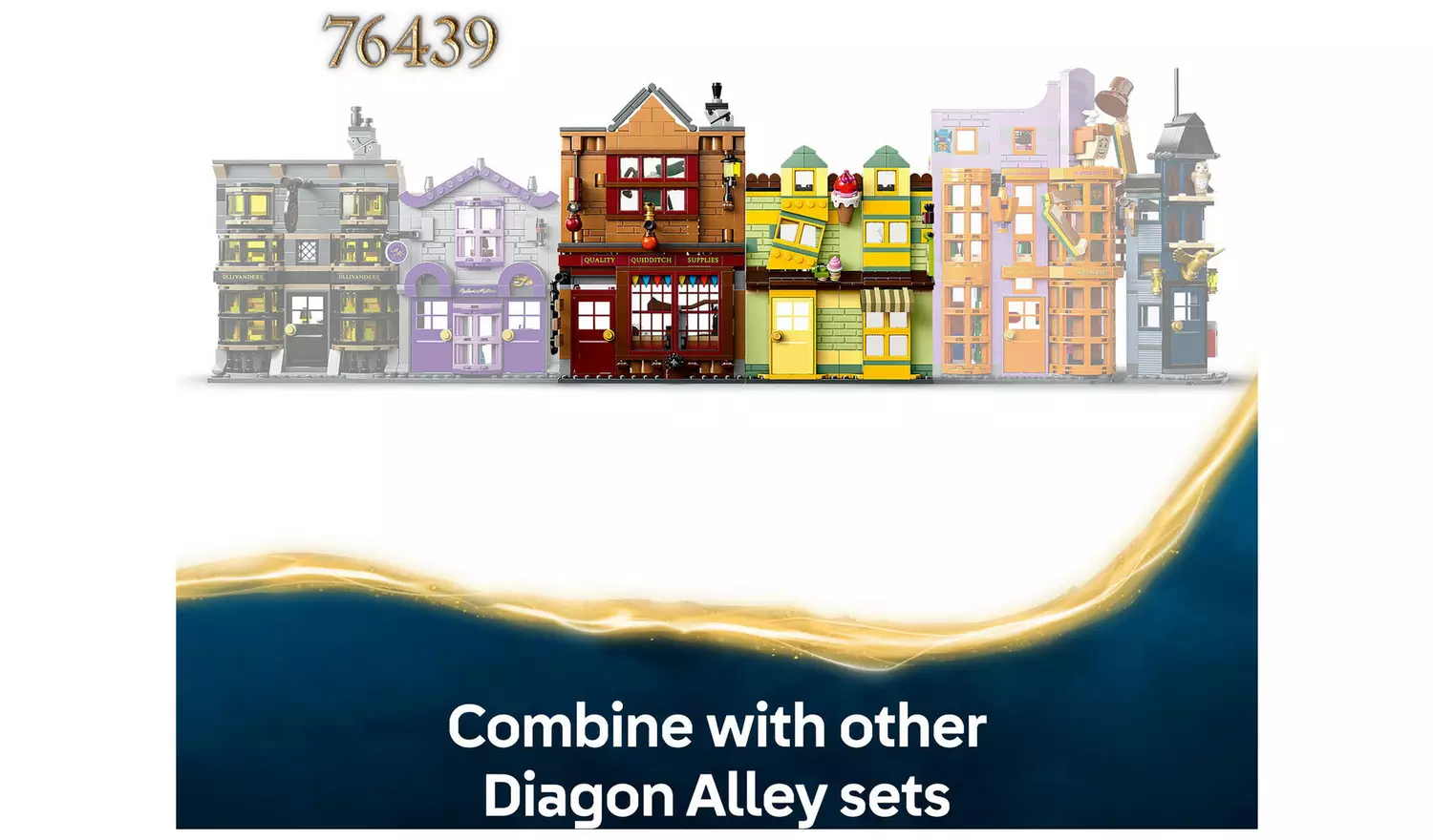 LEGO Harry Potter Quidditch Supplies & Ice Cream Shop 76452