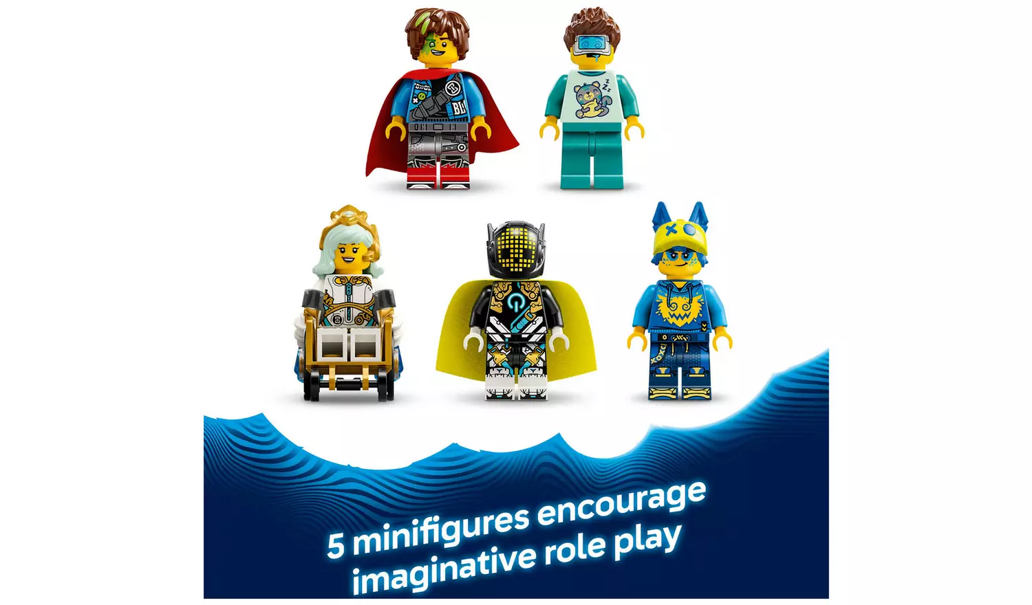 LEGO DREAMZzz 2in1 Nightmare Shark Submarine Toy 71500