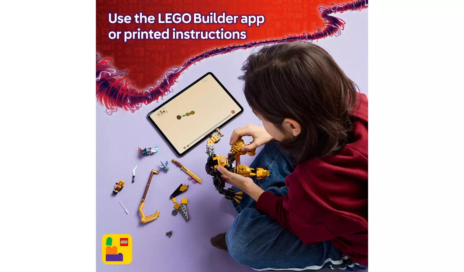 LEGO NINJAGO Arin's Spinjitzu Battle Mech Toy Set 71839