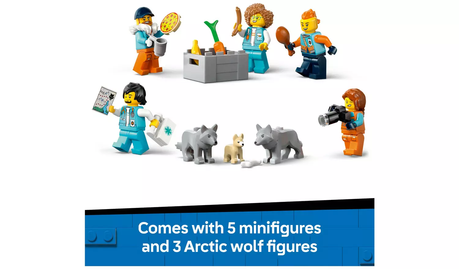 LEGO City Arctic Explorer Science Lab Truck Toy Set 60471