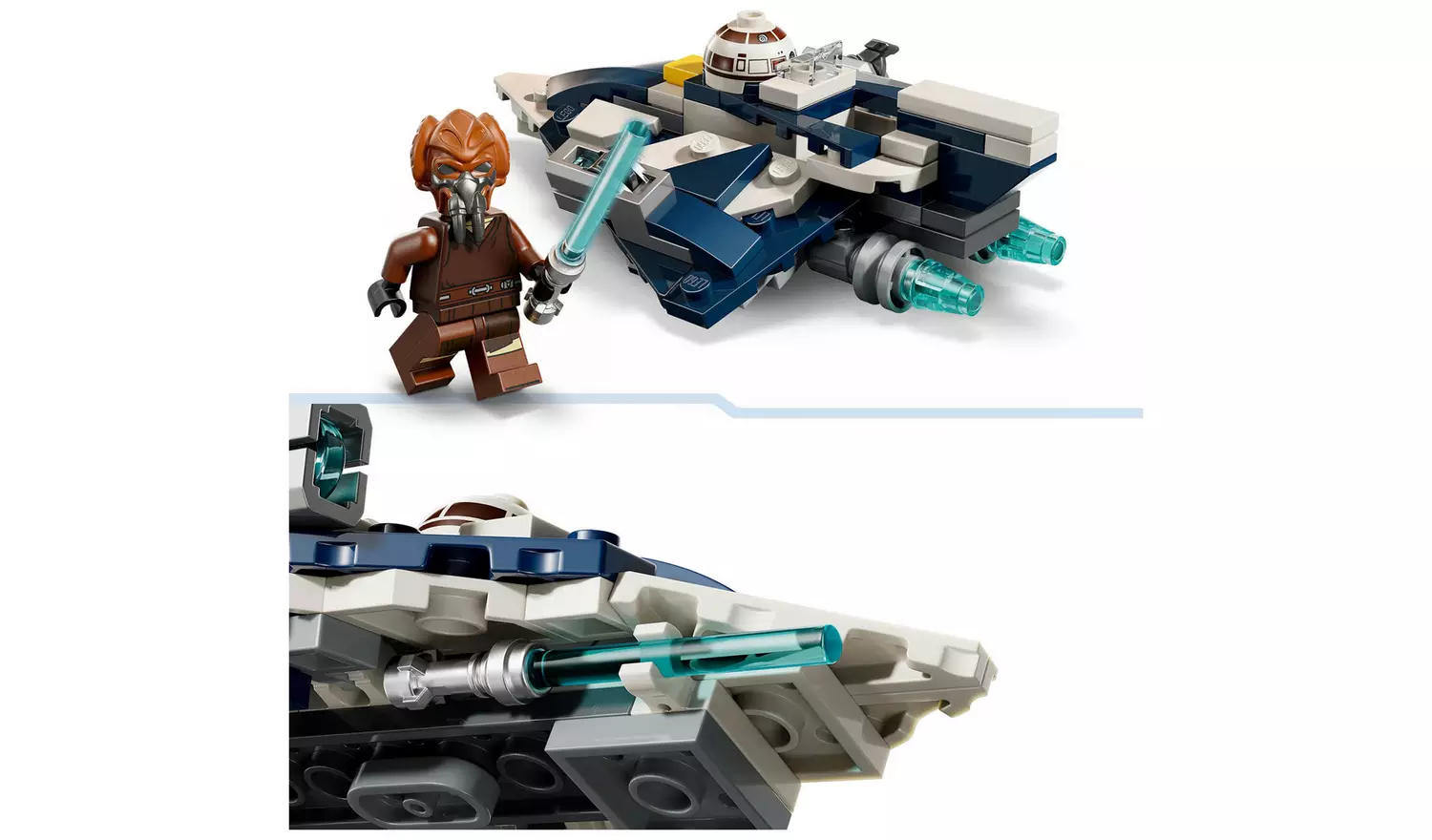 LEGO Star Wars Plo Koon Jedi Starfighter Microfighter 75400