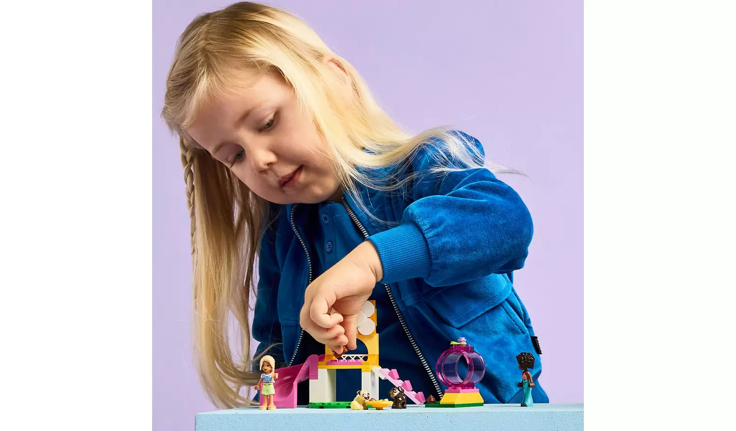 LEGO Friends Puppy Playground Toy with Pet Dog Figures 42665