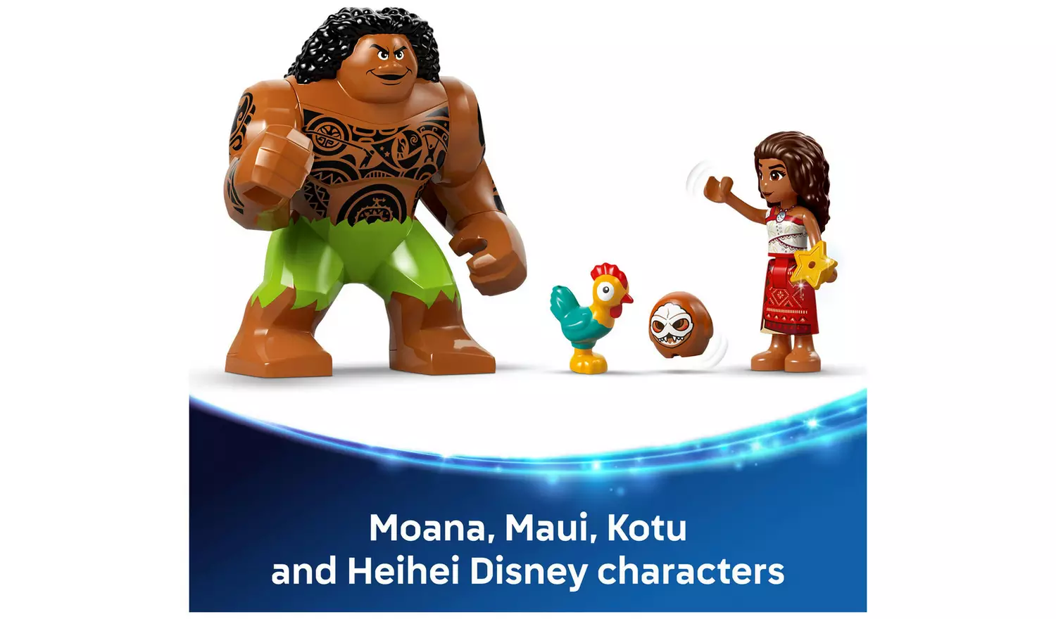 LEGO Disney Moana 2 Kakamora Barge Building Toy Set 43258