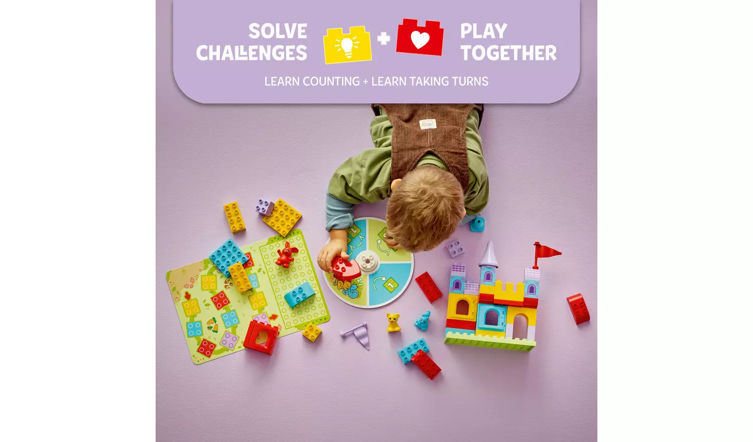 LEGO DUPLO Hopsy's Castle Game Toy with Animal Figures 10450