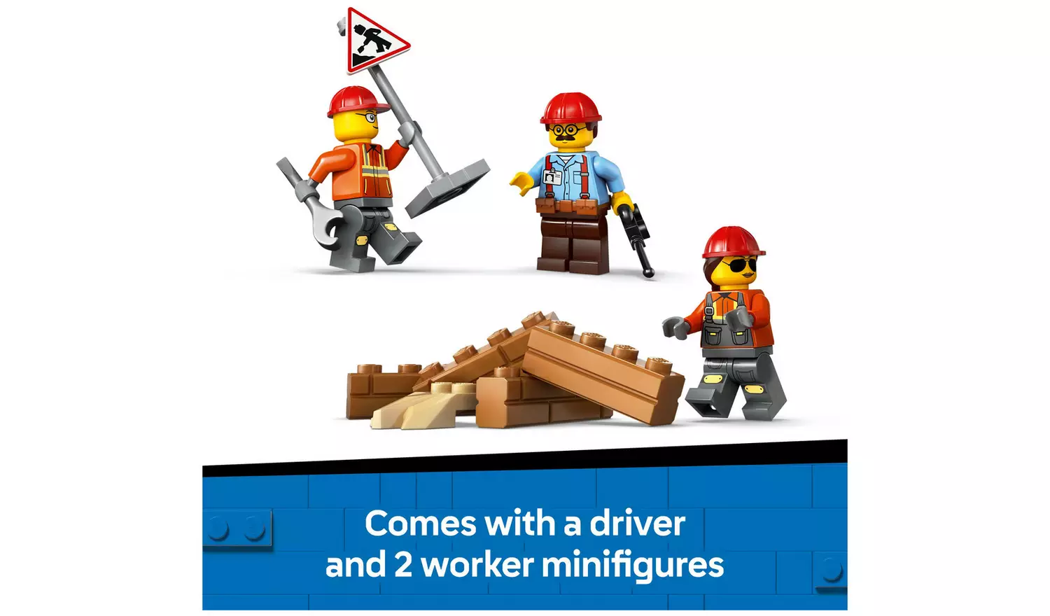 LEGO City Yellow Bulldozer Construction Vehicle Toy 60466