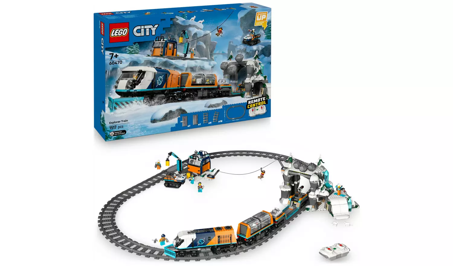 LEGO City Explorers' Arctic Polar Express Train Set 60470