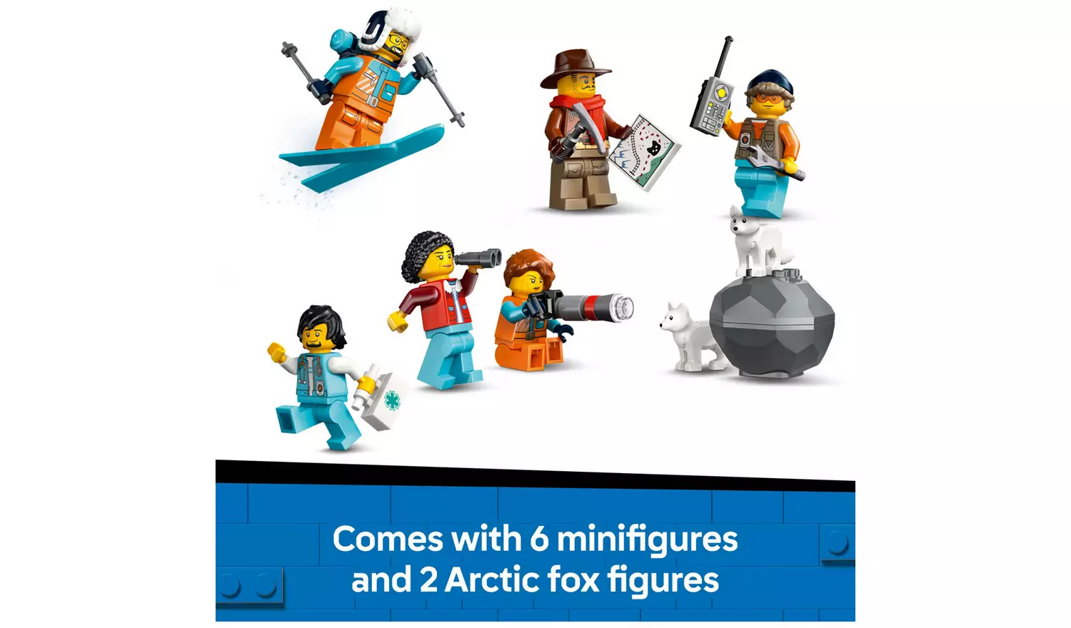 LEGO City Explorers' Arctic Polar Express Train Set 60470