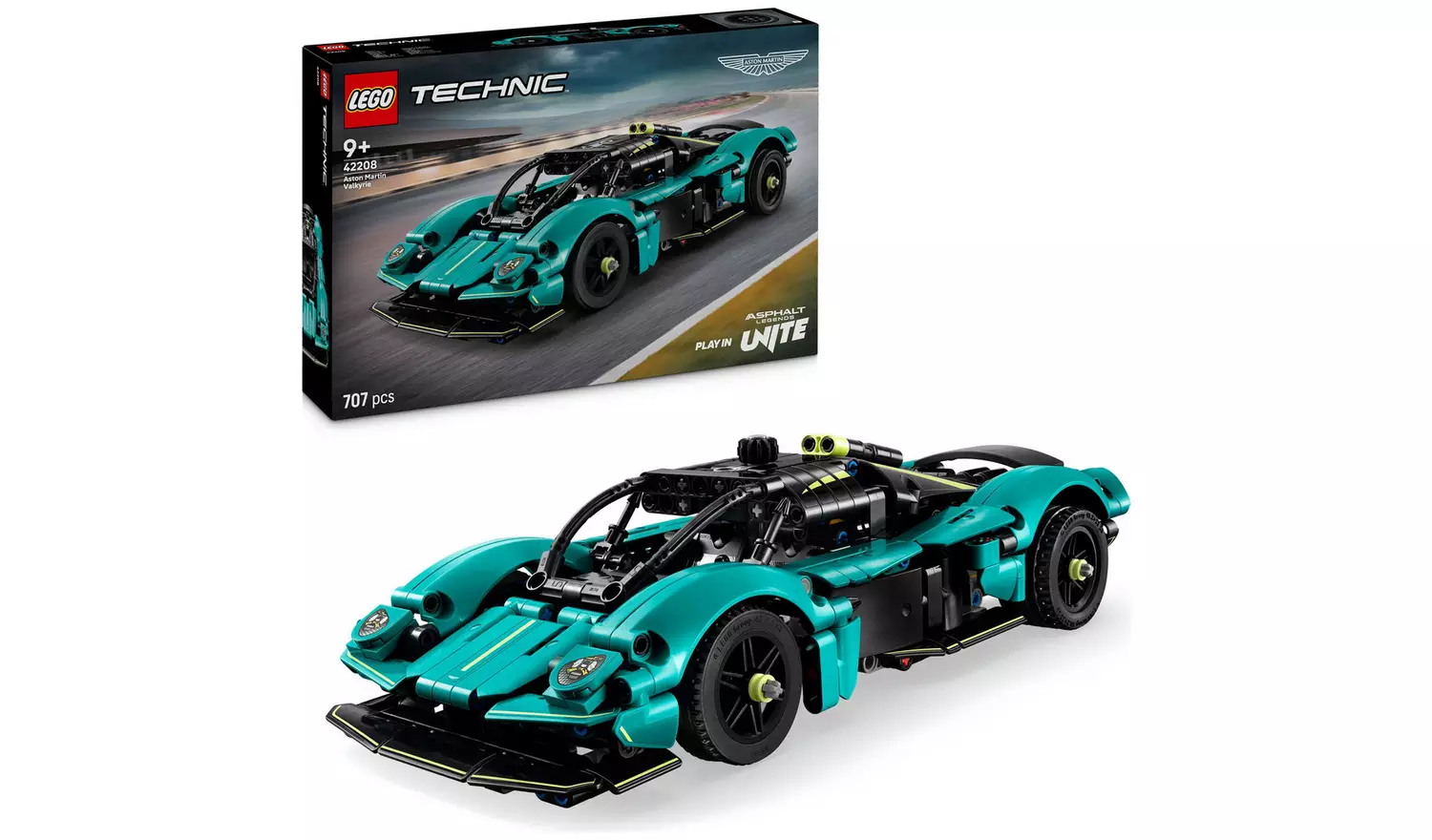 LEGO Technic Aston Martin Valkyrie Race Car Toy 42208