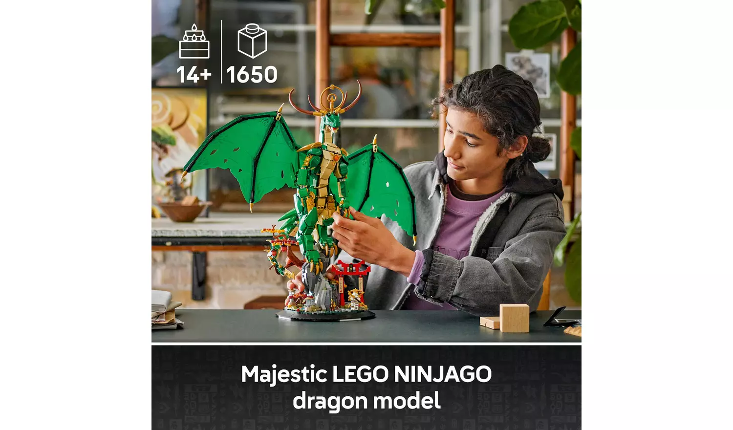 LEGO NINJAGO The Guardian Dragon Model Building Kit 71847
