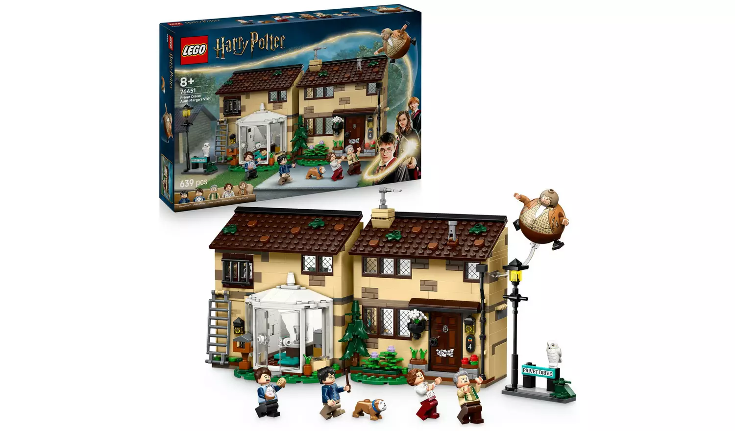 LEGO Harry Potter Privet Drive: Aunt Marge's Visit Set 76451