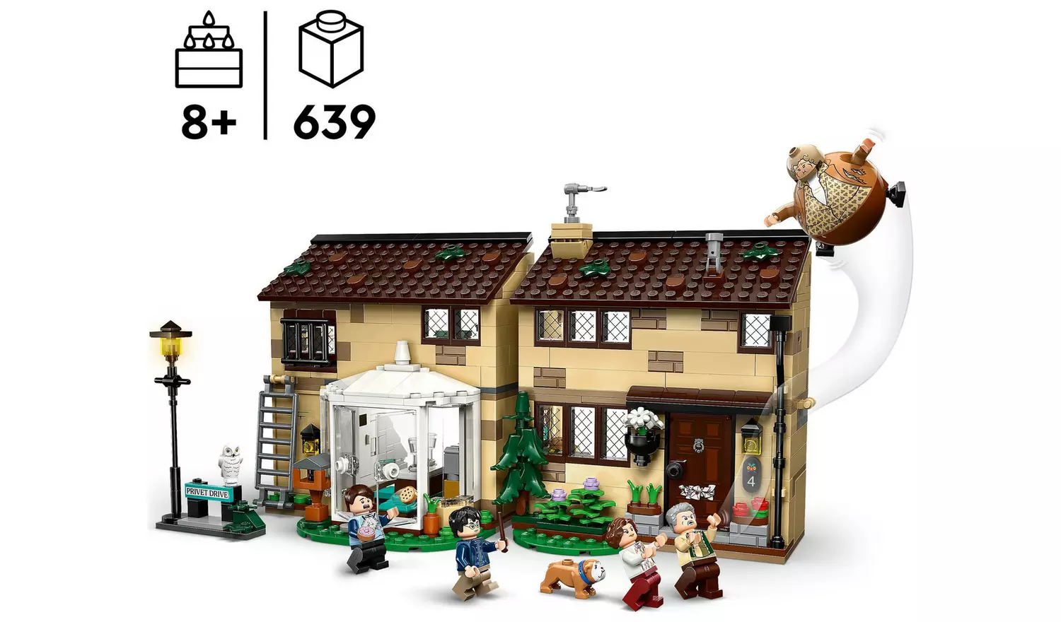 LEGO Harry Potter Privet Drive: Aunt Marge's Visit Set 76451