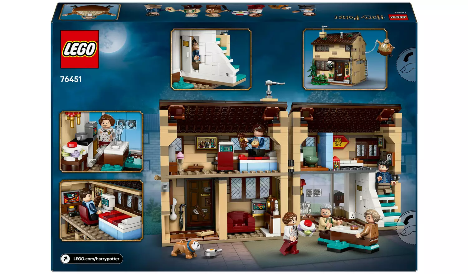 LEGO Harry Potter Privet Drive: Aunt Marge's Visit Set 76451