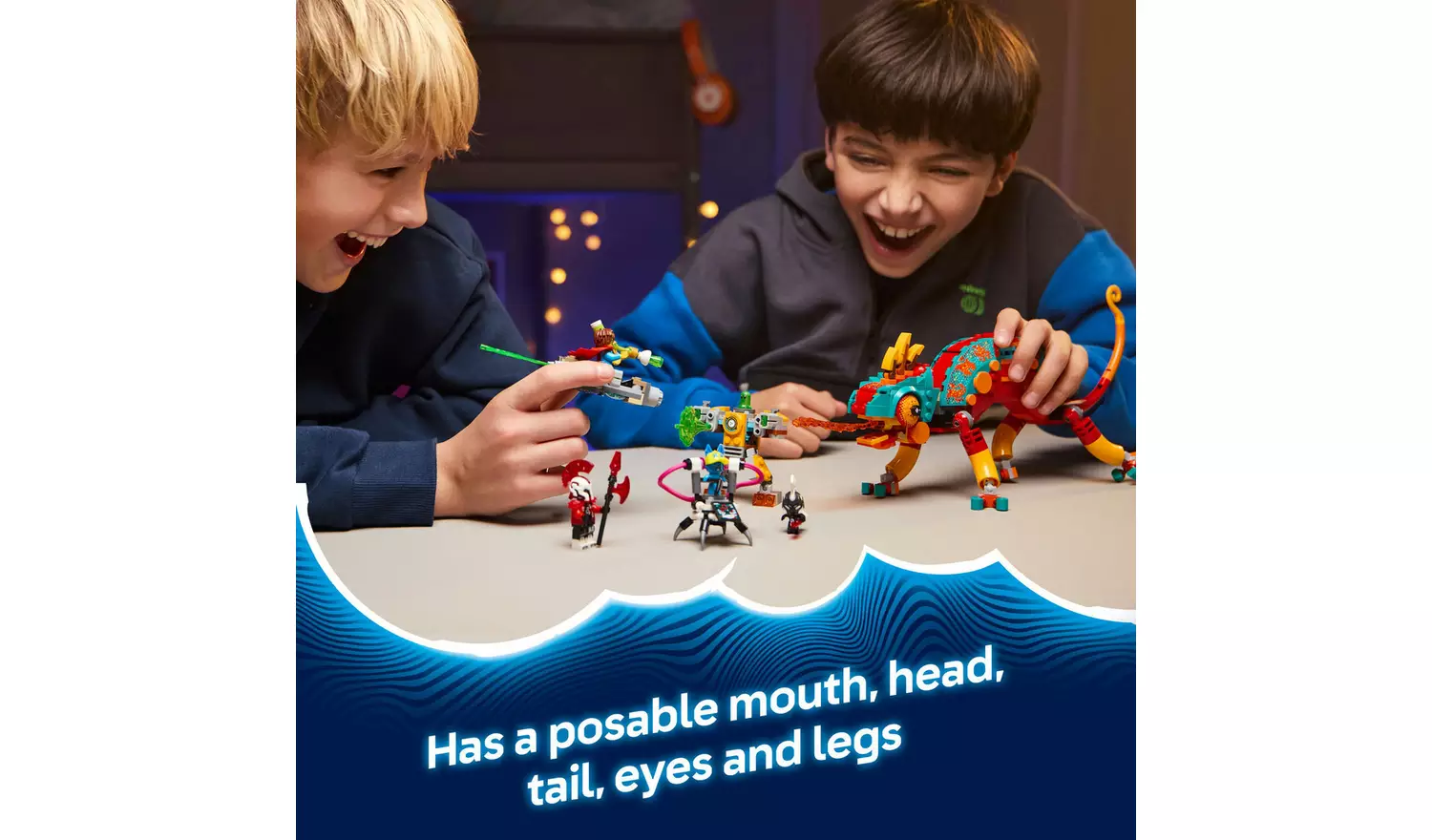 LEGO DREAMZzz 2in1 Mateo's Fire Chameleon Creative Toy 71492