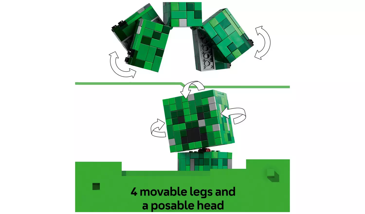 LEGO Minecraft The Creeper Figure Building Toy Set 21276