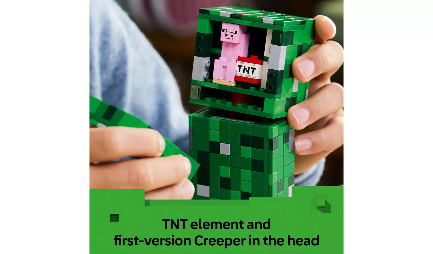 LEGO Minecraft The Creeper Figure Building Toy Set 21276